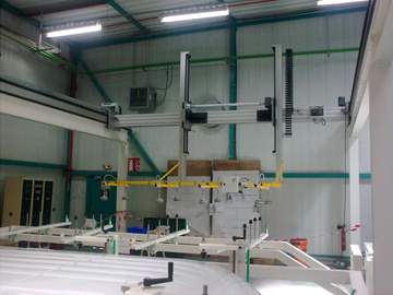 龍門桁架搬運線