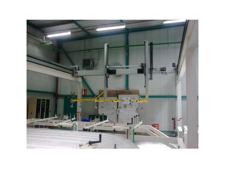 龍門桁架搬運線